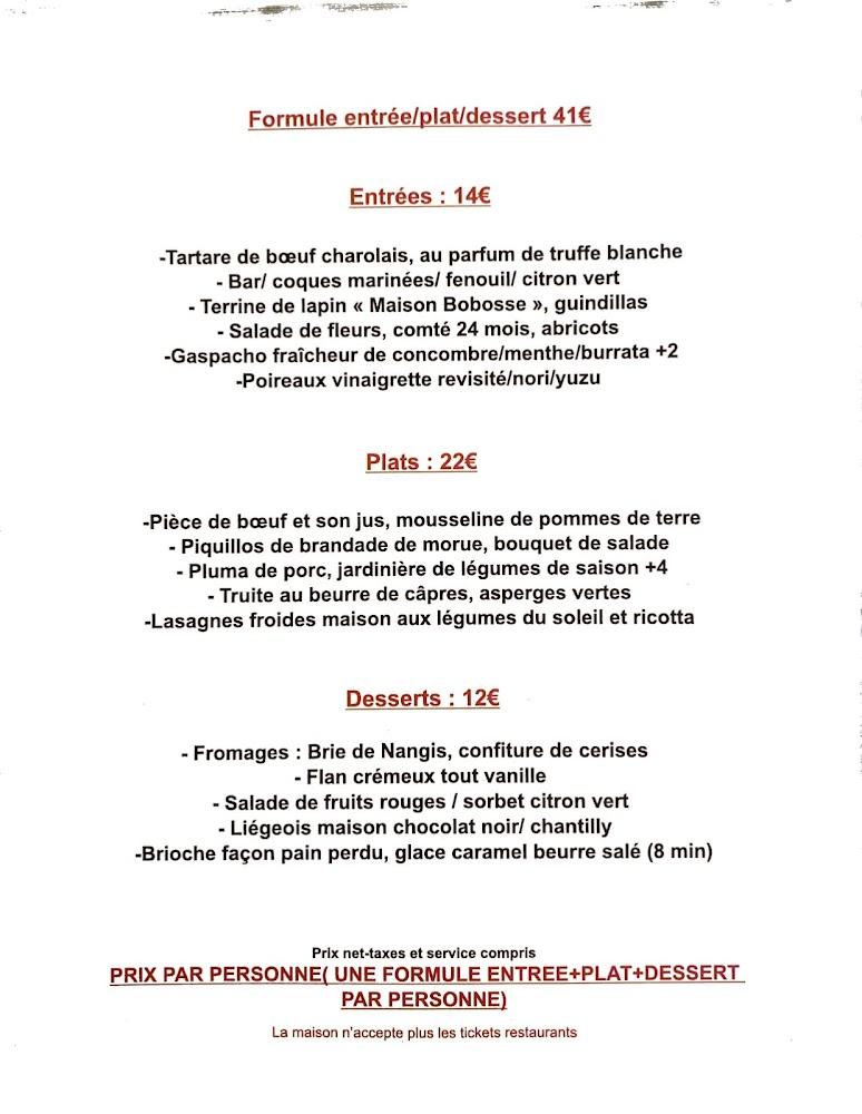 La Puce - Menu Image 1